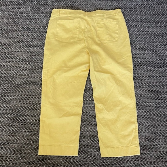 Loft high straight mustard jeans size 18 - Picture 6 of 9